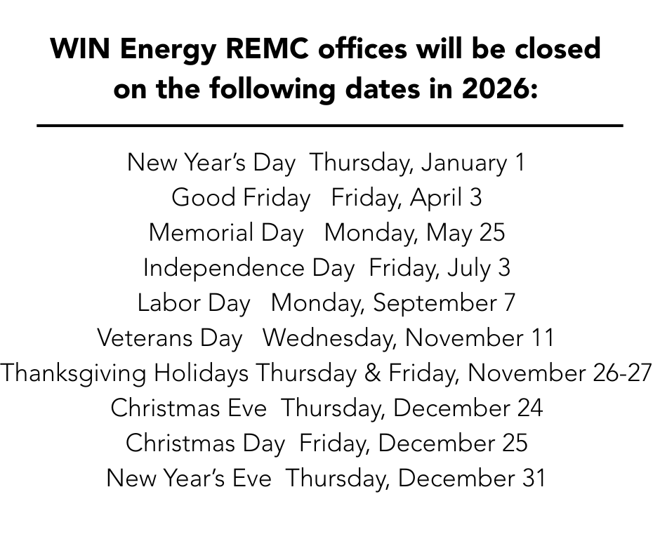 2026 Office Closures