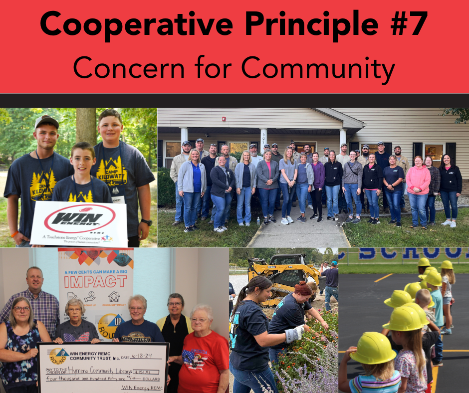 Coop Principle #7- Concern for Community